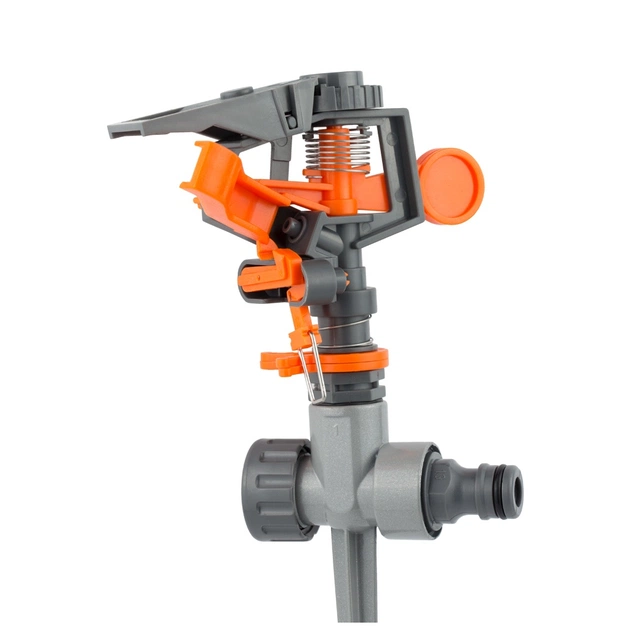 Зрошувач Flora імпульсний на металевому кілочку (ABS+AL) (5013234) - picture 5