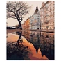 Картина по номерам Strateg Осіннє місто 40х50 см (SY6241) - зменшене зображення 1