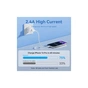 Дата кабель USB 2.0 AM to Lightning 1.0m 2.4A black Vention (LAMBF) - уменьшенное изображение 5