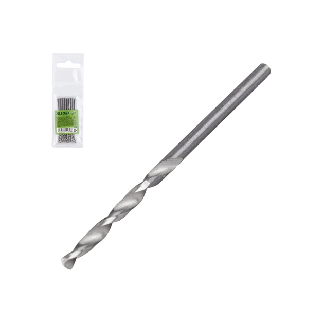 Сверло Alloid Base, по металлу, HSS, 2.5мм, 10шт. (DB-4241025) - изображение 1