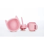 Тарілка дитяча FreeON Kitty, силіконова pink (46330) - зменшене зображення 3