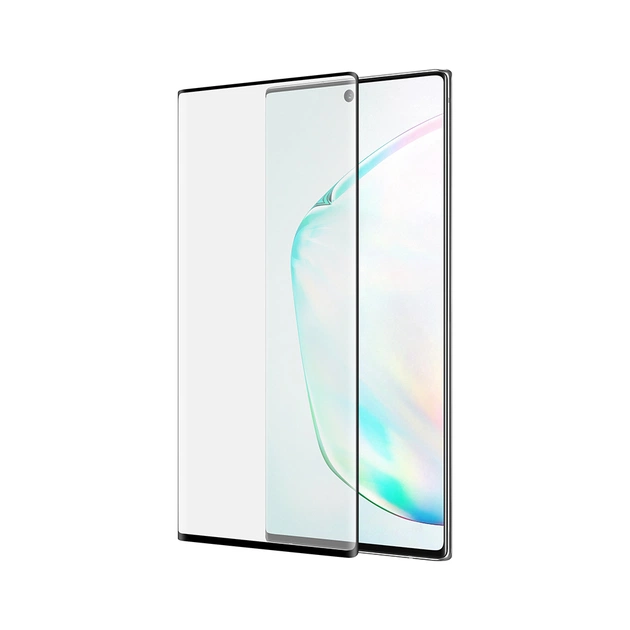Стекло защитное PowerPlant 3D Samsung Galaxy Note 10 Plus, Black (GL607259) - изображение 1