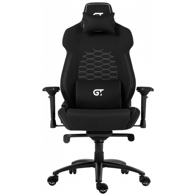 Крісло ігрове GT Racer X-8702 Black (X-8702 Fabric Black) - зображення 1