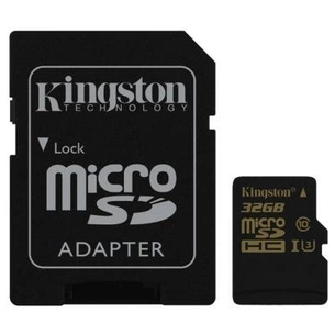 Карта пам'яті Kingston 32GB microSDHC class 10 UHS-I U3 4K (SDCG/32GB) зображення 1