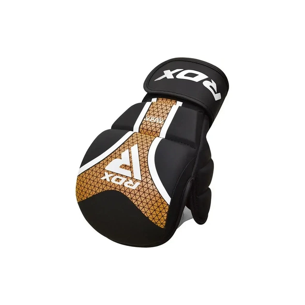 Рукавички для MMA RDX Shooter Aura Plus T-17 Black Golden S (GSR-T17BGL-S+) - зображення 1