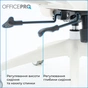 Крісло офісне Officepro Skyline Footrest OC750-W-LG-LG White/Light Gray - зменшене зображення 8