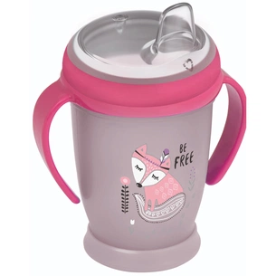 Поїльник-непроливайка Lovi Indian Summer Junior 250 мл Рожевий (35/346girl) зображення 1