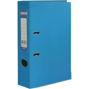 Папка - реєстратор Buromax А4 double sided, 50мм, PP, light blue, built-up (BM.3002-30c) зображення 1