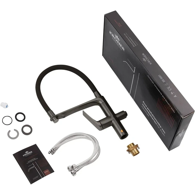 Смеситель Kroner Graz-GRP03815 + змішувач Graz-GRP010 (CVS30147) - изображение 8