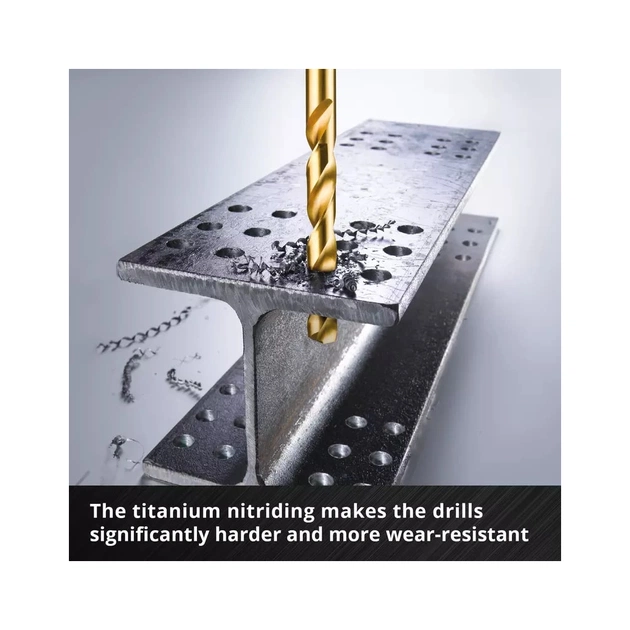 Набір свердл Einhell по металу 19шт, 1-10мм, кейс (427019) - picture 4