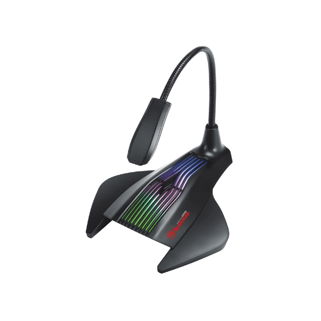 Микрофон Marvo MIC-01 Multi-LED USB Black (MIC-01) - изображение 1
