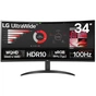 Монітор LG 34WR50QK-B - зменшене зображення 1