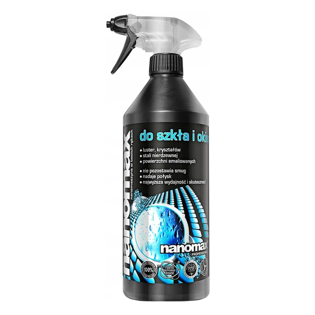 Засіб для миття скла Nanomax Pro 500 мл (5903240901906) - зображення 1