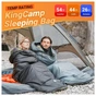 Спальний мішок KingCamp Sevan 250 Grey (KS2422_GREY_L) - зменшене зображення 6