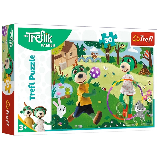 Пазл Trefl Treflik Активний день 30 елементів (5900511182873) - зображення 1
