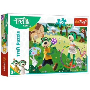 Пазл Trefl Treflik Активний день 30 елементів (5900511182873) зображення 1