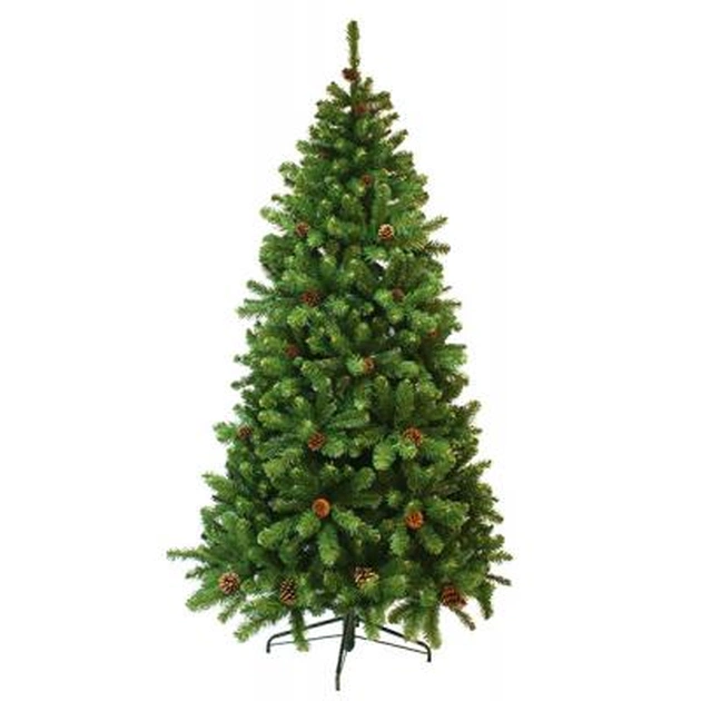 Штучна ялинка Triumph Tree Empress з шишками зелена 2,30 м (756770732008) - picture 1