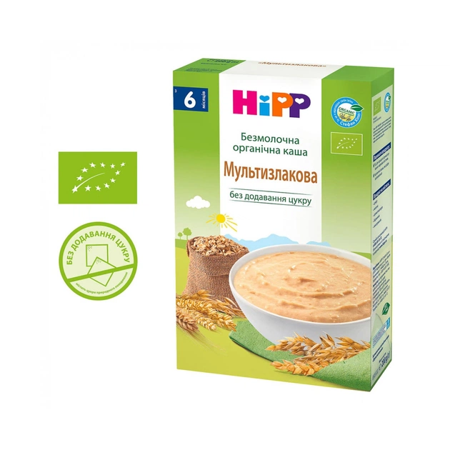 Дитяча каша HiPP Мультизлакова 200 г (9062300139768) - зображення 1