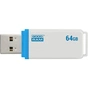 USB флеш накопичувач Goodram 64GB UMO2 White Graphite USB 2.0 (UMO2-0640WER11) - зменшене зображення 4