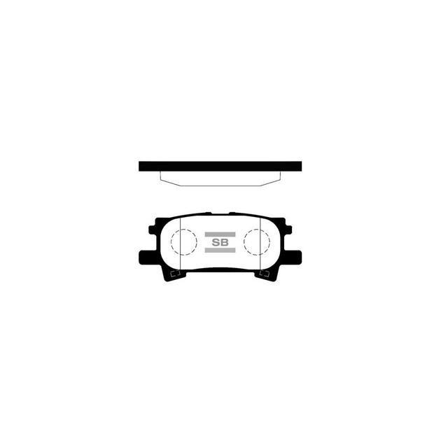 Тормозные колодки HI-Q SP1385 - изображение 1