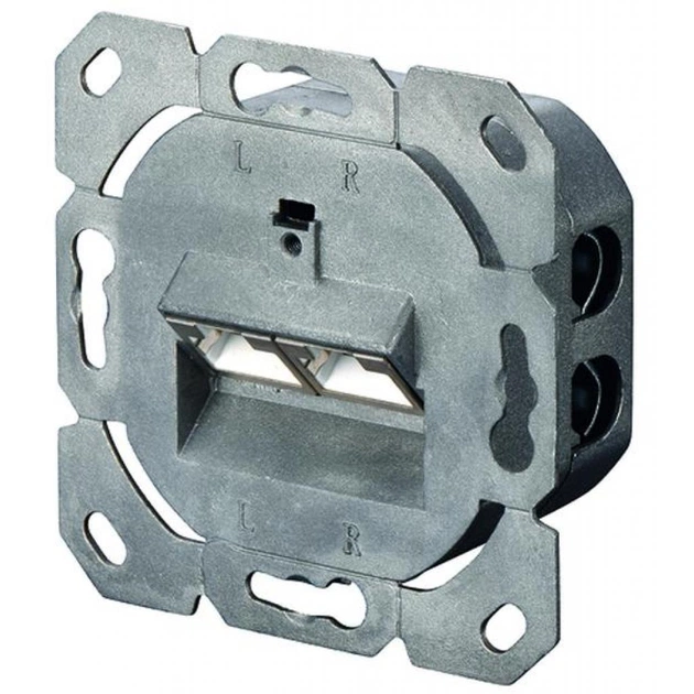 Комп'ютерна розетка Digitus 2xRJ45 FTP, для прихованої проводки (DN-9005-N) - picture 3