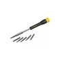 Викрутка Stanley з бітами Phillips, Pozidriv, Torx, Slotted, Sl1, Ph00, Pz0, Т5, ТТ10, L = 25 мм, 33 шт, кейс (STHT0-62634) - зменшене зображення 2