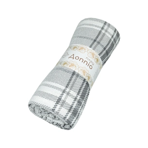 Плед Lanavitta Доппіо Гладкий сірий 140х200 см (168768) зображення 1