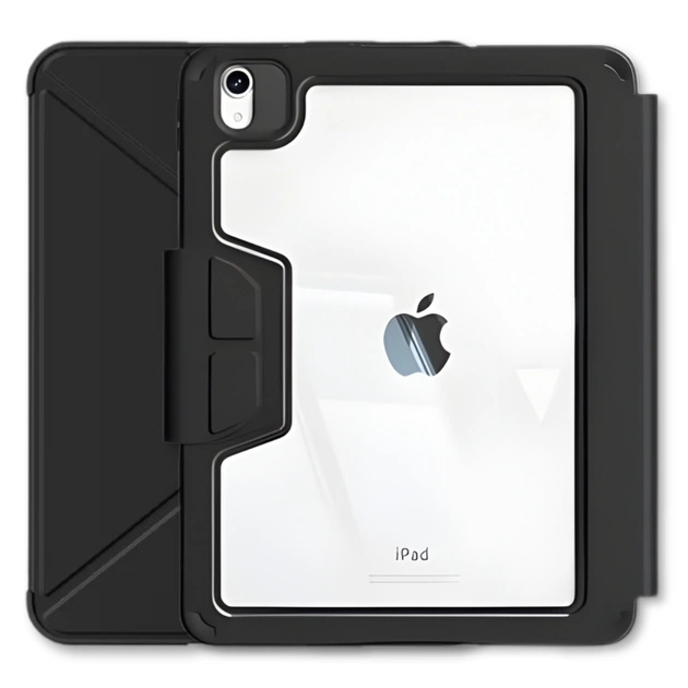 Чехол для планшета BeCover Rugged Origami Transparent Apple iPad Air 11" M4 2026 Black (715176) - изображение 1