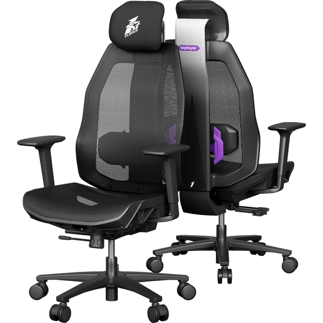 Крісло для геймерів 1stPlayer Ergo Aero - зображення 11