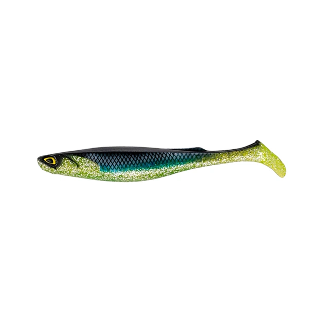 Силикон рыболовный FishUP RAM Shad 8" 352 - Blue Shiner Chart (1шт/уп) (1864.11.26) - изображение 1