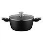 Кастрюля Ardesto Gemini Bari, 3.9л, алюміній, чорний (AR1939AC) - уменьшенное изображение 1