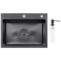 Мийка кухонна Kroner KD5843HM (CV027241) - зменшене зображення 1