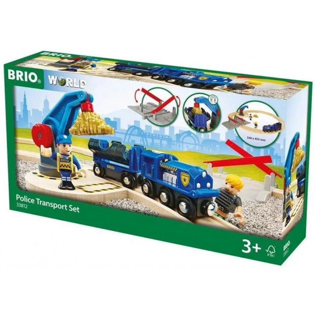 Залізниця Brio World Поліцейский транспорт (33812) - picture 7