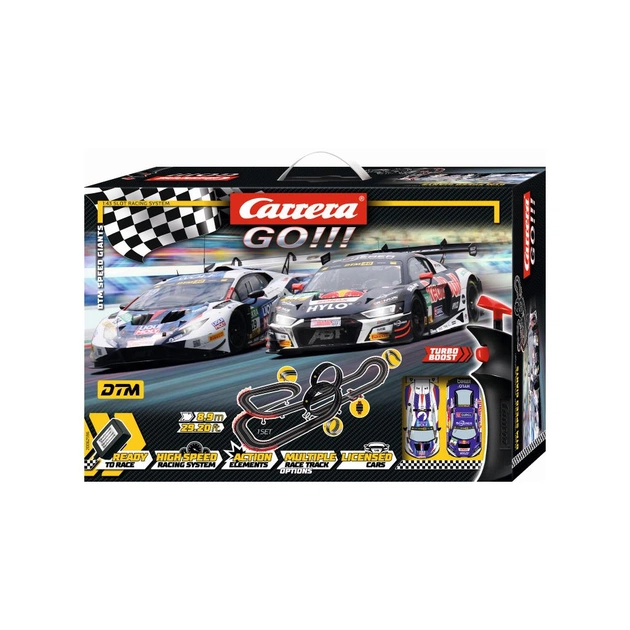 Автотрек Carrera GO!!! Гіганти швидкості DTM (CR-20062596) - picture 2