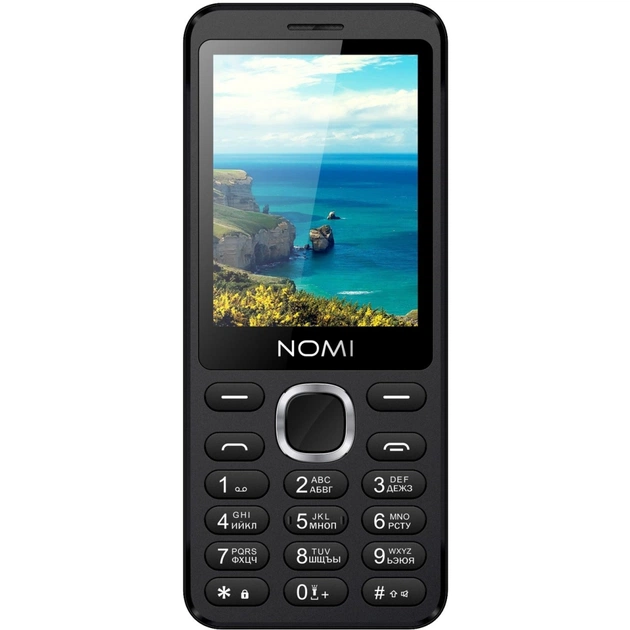 Мобільний телефон Nomi i2820 Black - изображение 1
