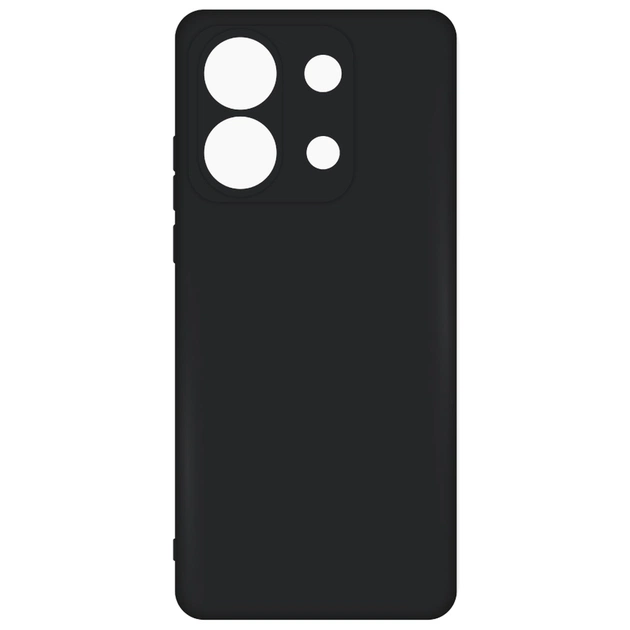 Чохол до мобільного телефона ACCLAB Silicone Case Xiaomi Poco X6 Black (1283126602191) - зображення 1