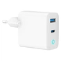 Сетевое зарядное устройство Gembird (1USBх3A + 1USB-Cх3A) White (TA-UC-PDQC30L-W-01) - уменьшенное изображение 4