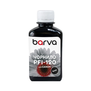 Чорнило Barva Canon PFI-120/710 180 мл BK Pigmented (C120-894) зображення 1