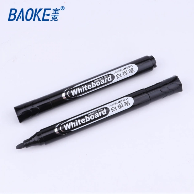 Маркер Baoke для сухостираємих дощок, 1.8 мм чорний (MARK-BOA-BAOMP3911B) - picture 3