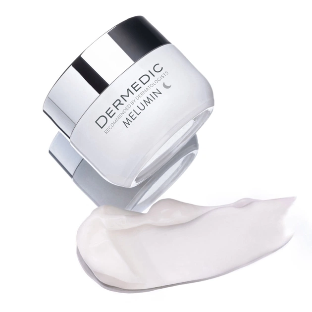 Крем для обличчя Dermedic Melumin Нічний крем-концентрат проти пігментації 50 мл (5901643177102) - picture 4