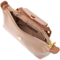 Сумка Vintage Жіноча з клапаном з натуральної шкіри Бежева (22251) - зменшене зображення 7