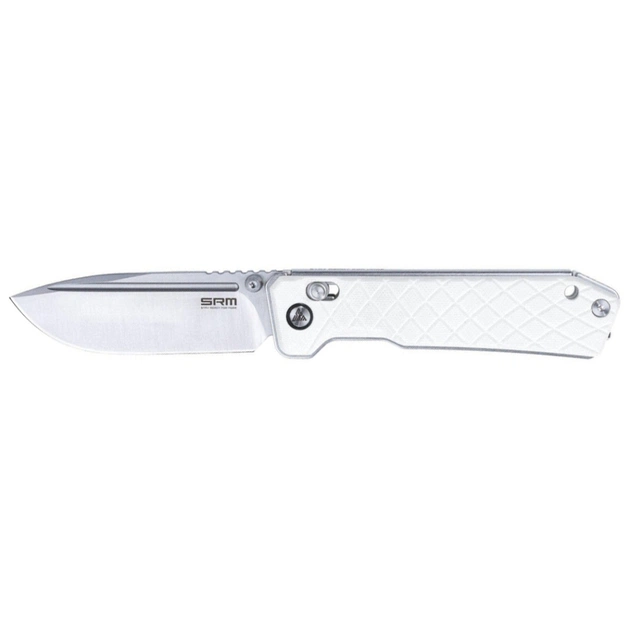 Ніж SRM Rubik 7228B 14C28N, White G10, Satin (7228B-GT2) - зображення 1