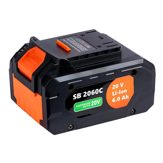Акумулятор до електроінструменту SEQUOIA 20 В, 6Ah, вес 0.90 кг (SB2060C) - picture 1