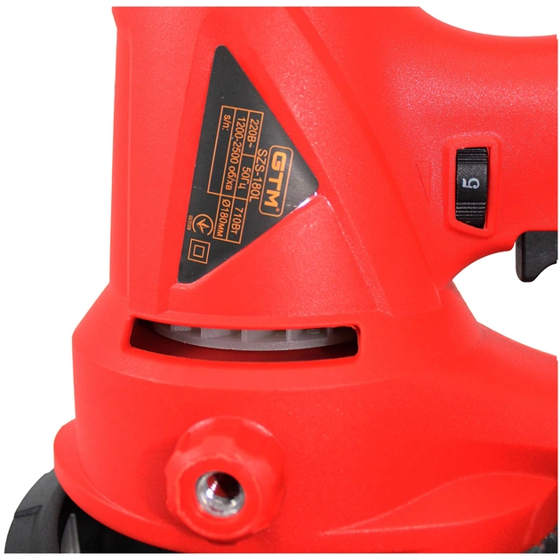 Шліфувальна машина GTM для стін SZS-180L (жираф) 180мм, 710Вт, 1200-2500 об/хв (SZS-180L) - picture 7