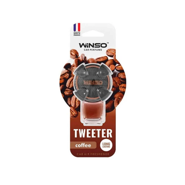 Ароматизатор для автомобіля WINSO Tweeter Coffe 8мл (530870) - зображення 1