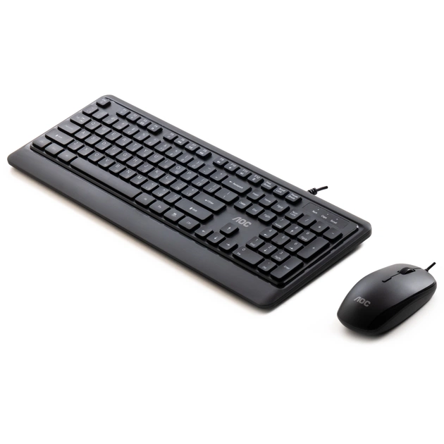Комплект AOC KM220B USB UA Black (KM220B/97) - изображение 3