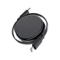 Дата кабель USB-C to USB-C 0.8m 60W dual retraction C13-03 Black Acefast (6974316280132) - зменшене зображення 5