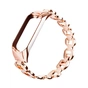 Ремінець до фітнес браслета XoKo Metal Jewerly для Xiaomi Mi Band 3/4 Gold Rose (XK-XM-NG-GDRS) - зменшене зображення 1