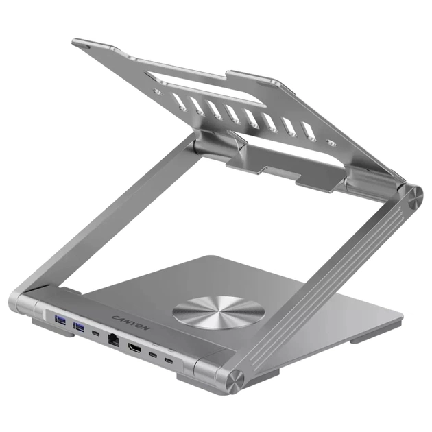 Підставка до ноутбука Canyon Laptop Stand with Detachable Hub OnStand 2 (6-in-1 Hub) (CNS-SDS2) - picture 4