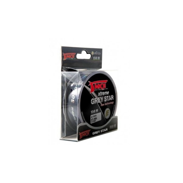 Волосінь Lineaeffe Take Xtreme GREY STAR 150м 0.138мм FishTest 2.8кг сіра (3800113-GS) - изображение 1